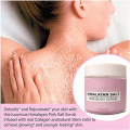 OEM Organic Cleansing Deep Cleansing Exfoliating Himalayan Pink Salt Body Scrub